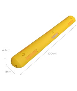 Cordolo fermaruota in PVC Safemax