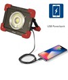 Faretto ricaricabile con powerbank Faretto ricaricabile con powerbank