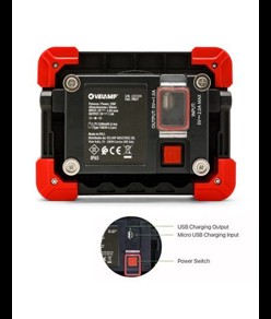 Faretto ricaricabile con powerbank