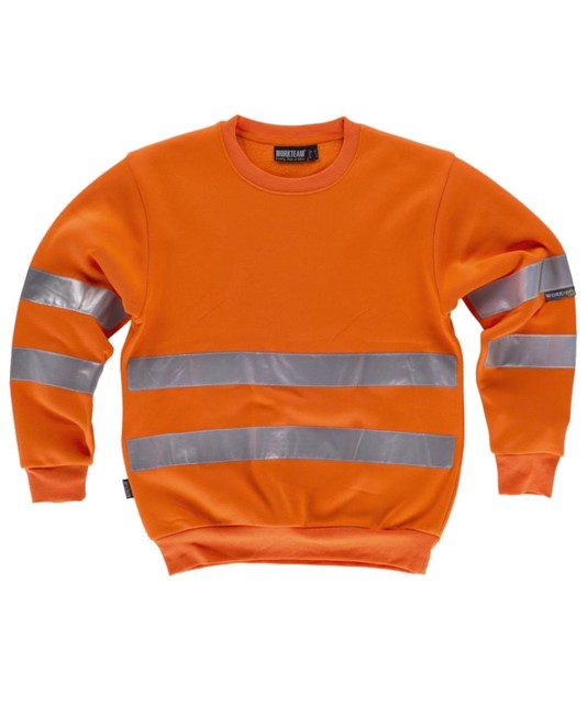 Felpa girocollo alta visibilità Workteam Felpa girocollo alta visibilità Workteam