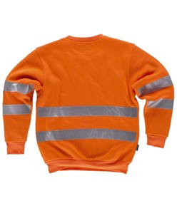 Felpa girocollo alta visibilità Workteam
