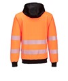 Felpa ad alta visibilità con cappuccio Portwest PW327 Felpa ad alta visibilità con cappuccio Portwest PW327