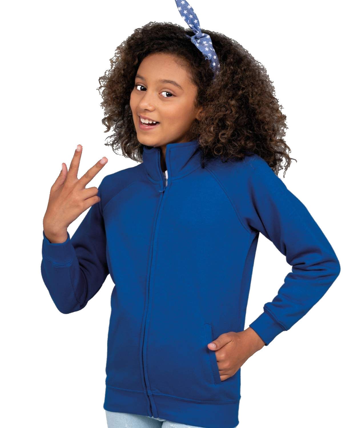 Felpa Bambini Con Zip Lunga JHK ASI SWRKFUZIP Felpa Bambini Con Zip Lunga JHK ASI SWRKFUZIP