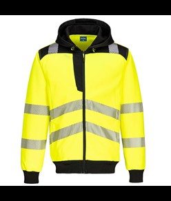 Felpa ad alta visibilità con cappuccio Portwest PW327