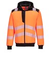 Felpa ad alta visibilità con cappuccio Portwest PW327 Felpa ad alta visibilità con cappuccio Portwest PW327