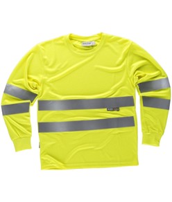Felpa da lavoro ad alta visibilità Workteam Felpa da lavoro ad alta visibilità Workteam