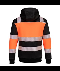 Felpa ad alta visibilità con cappuccio Portwest PW377