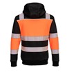 Felpa ad alta visibilità con cappuccio Portwest PW377 Felpa ad alta visibilità con cappuccio Portwest PW377