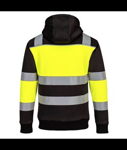 Felpa ad alta visibilità con cappuccio Portwest PW377