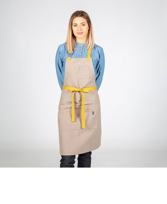 Grembiule pettorina con fibbia legata Garys Grembiule pettorina con fibbia legata Garys