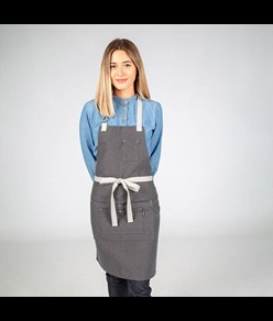 Grembiule pettorina con fibbia legata Garys