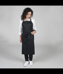 Grembiule con pettorina twill Garys