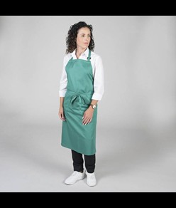 Grembiule con pettorina twill Garys