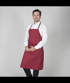 Grembiule pettorina e bretelle di cotone Garys