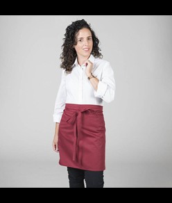 Grembiule senza pettorina e tasca twill poliester Garys