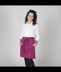 Grembiule senza pettorina e tasca twill poliester Garys