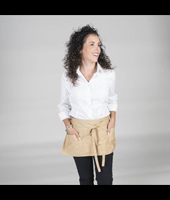 Grembiule senza pettorina corto tasca Garys