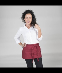 Grembiule corto con tasca twill poliester Garys