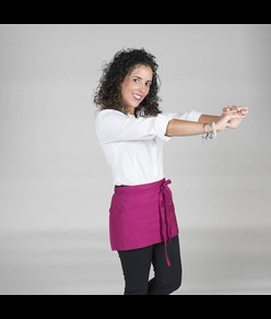 Grembiule corto con tasca twill poliester Garys