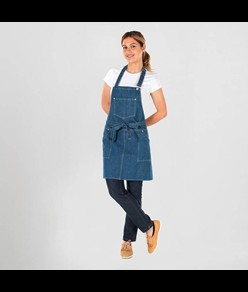 Grembiule con pettorina lavato Garys Juha