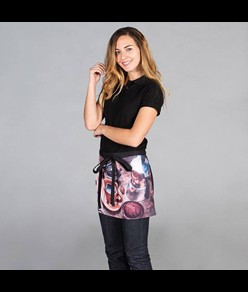 Grembiule corto con stampa Garys