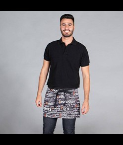 Grembiule corto con stampa Garys