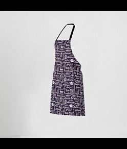 Grembiule con pettorina con stampa Garys