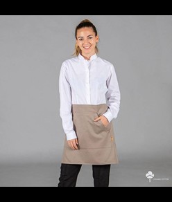 Grembiule senza pettorina tessuto organico Garys