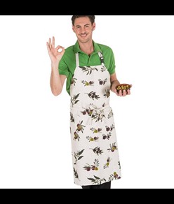 Grembiule stampato cotone Garys