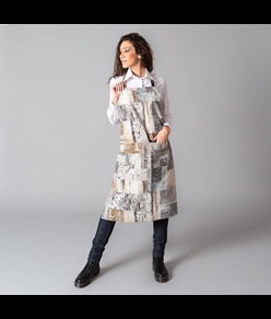 Grembiule stampato cotone Garys