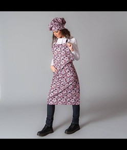 Grembiule stampato cotone Garys