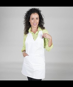 Grembiule bistro scollo a v tasca centro Garys