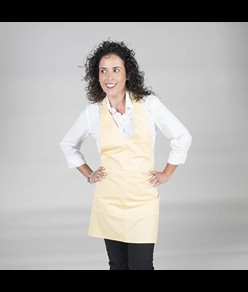 Grembiule bistro scollo a v tasca centro Garys