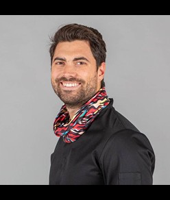 Bandana con stampa Garys