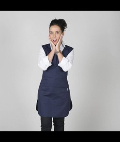 Casacca con tasca twill o vichy Garys