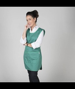 Casacca con tasca twill o vichy Garys