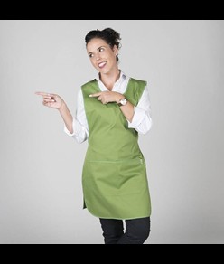 Casacca con tasca twill o vichy Garys