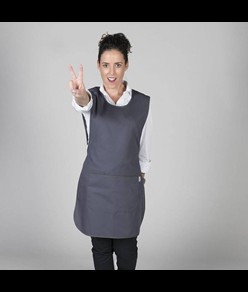 Casacca con tasca twill o vichy Garys