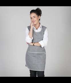 Casacca con tasca twill o vichy Garys