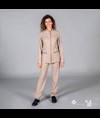 Pantalone donna tessuto riciclato arena Garys