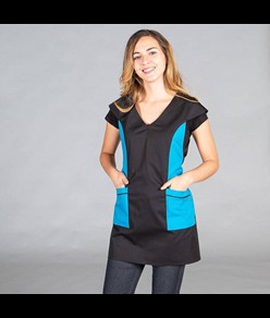 Casacca nera combinata Garys