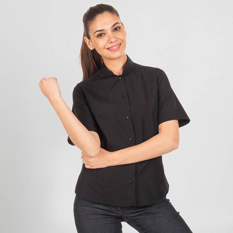 Blusa donna c/con collo m/l pop Garys Redline