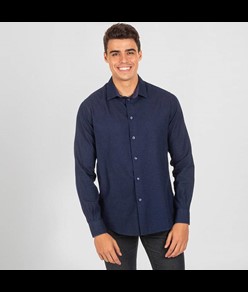 Camicia uomo slim fit lavata Garys Franco