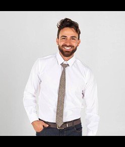 Cravatta con nodo slim iuta Garys