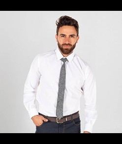 Cravatta con nodo slim iuta Garys