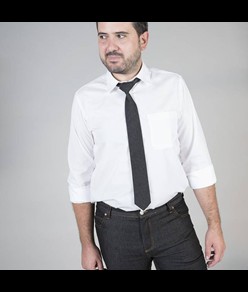 Cravatta slim jeans Garys