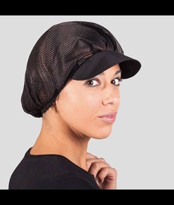 Cappellino donna rete e visiera colorato Garys
