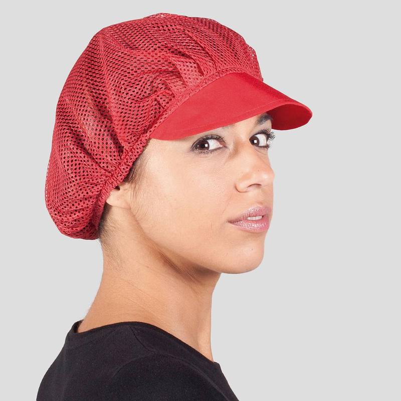 Cappellino donna rete e visiera colorato Garys