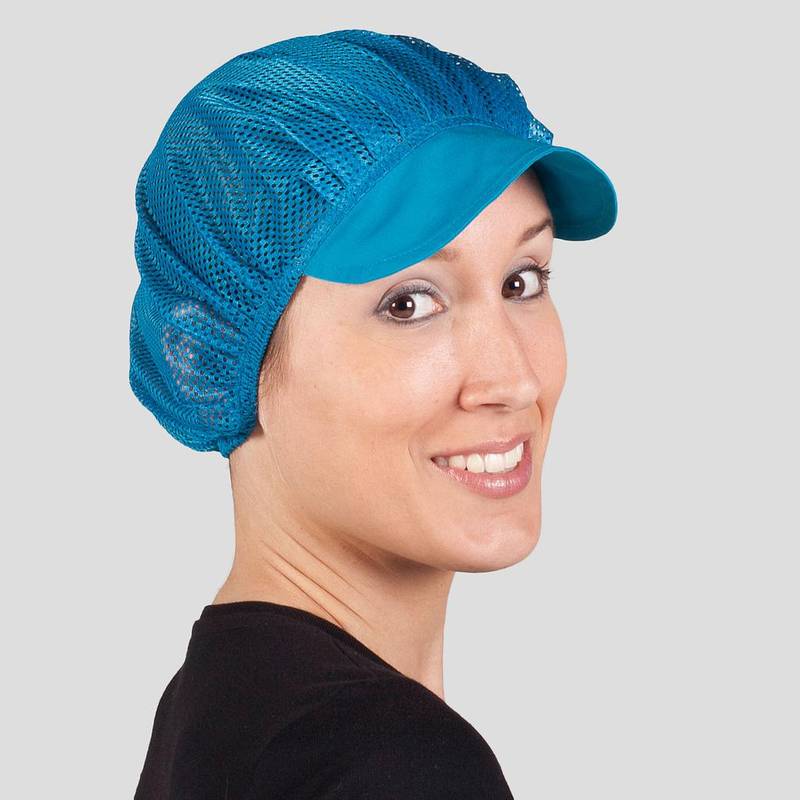 Cappellino donna rete e visiera colorato Garys