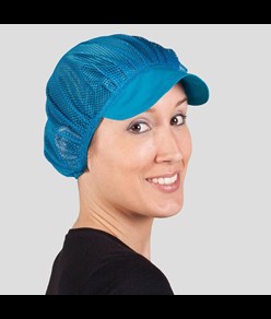 Cappellino donna rete e visiera colorato Garys